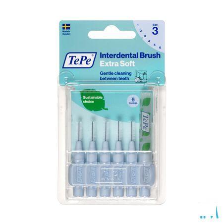 Tepe Interdental Brush 0,60mm Lichtblauw X-soft 6