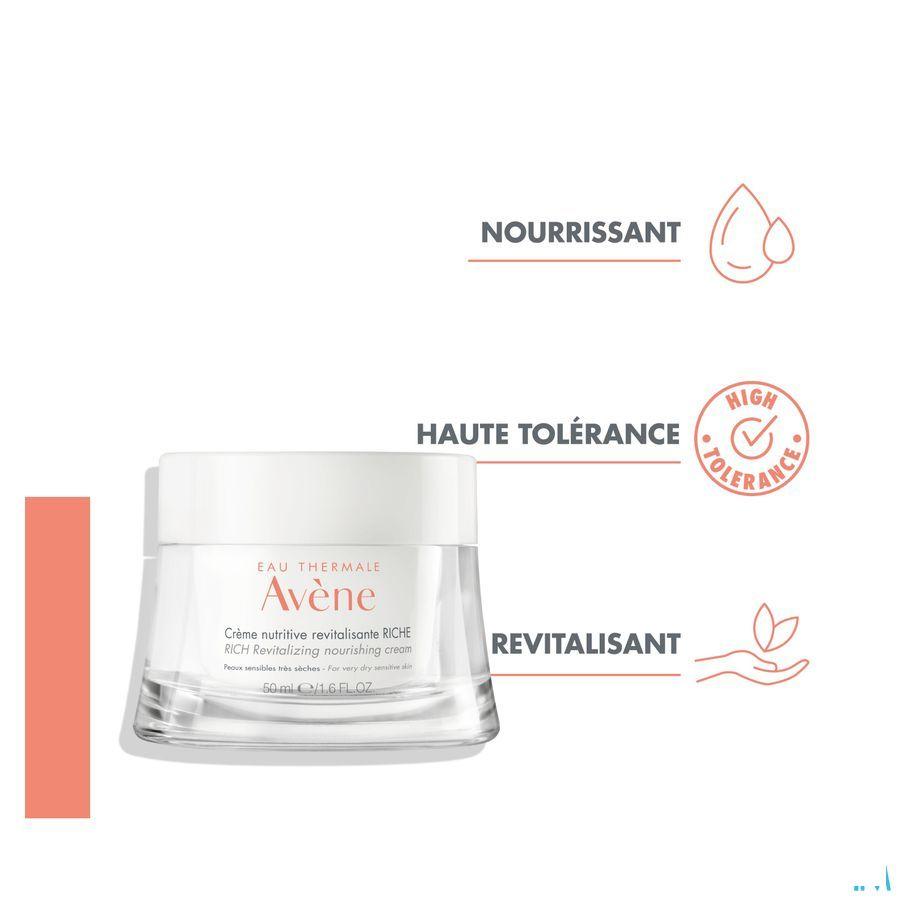 Avene Les Essentiels Rijke Revit. Voedende Creme 50 ml  -  Avene