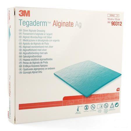 Tegaderm Alginate Ag 10cmx10cm 10 90312  -  3M