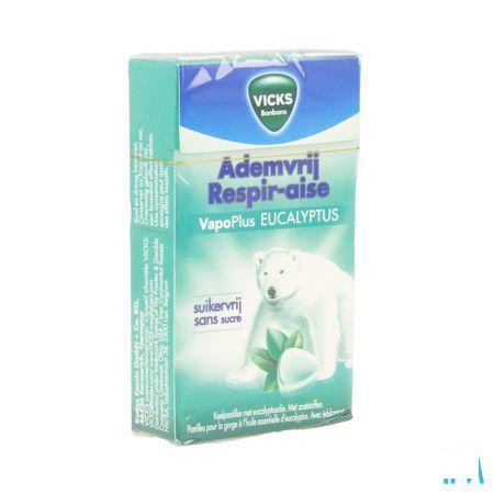 Vicks Ademvrij zonder suiker 40 gr Box