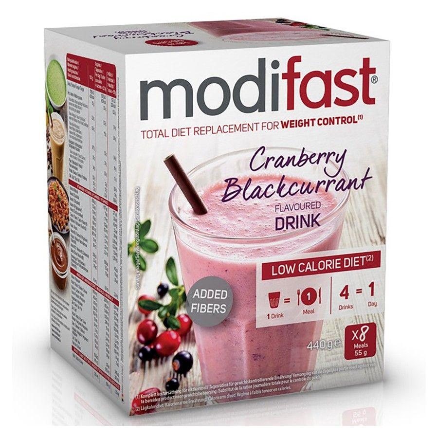 Modifast Intensive Milkshake Cranberry 440 gr  -  Nutrition & Sante