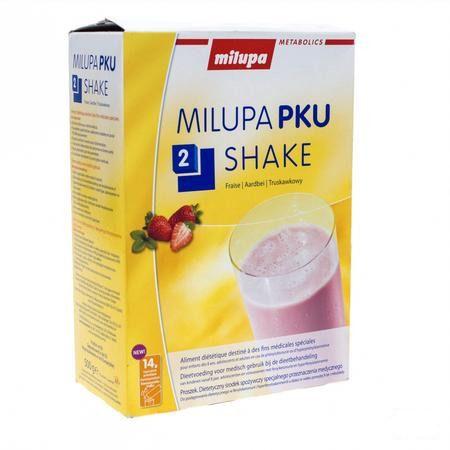 Pku 2 Shake Aardbei Zakje 10x50 gr  -  Nutricia