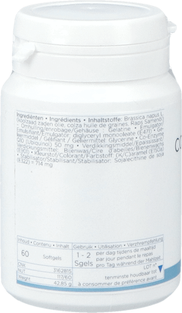 Co-enzyme Q10 Ubiquinol Softgels 60  -  Decola