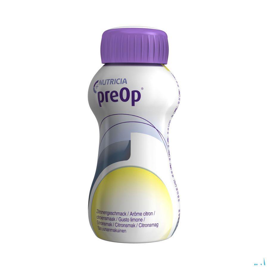 Preop Drink Citroen Fles 4x200 ml 571499  -  Nutricia