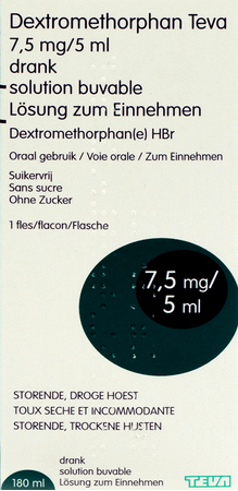 Dextromethorphan Teva Solution Per Os 180 ml 