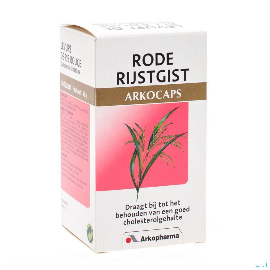 Arkocaps Rode Rijstgist 150  -  Arkopharma