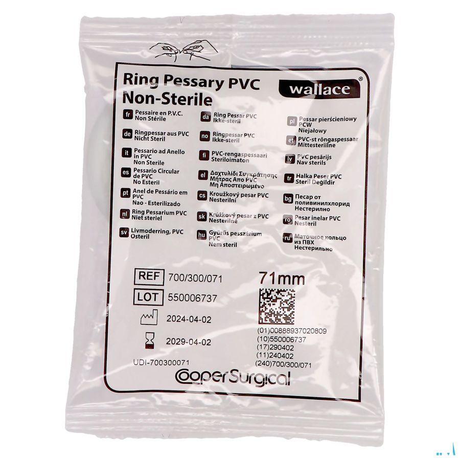 Portex Pessarium Vinyl 71mm 1  -  Infinity Pharma