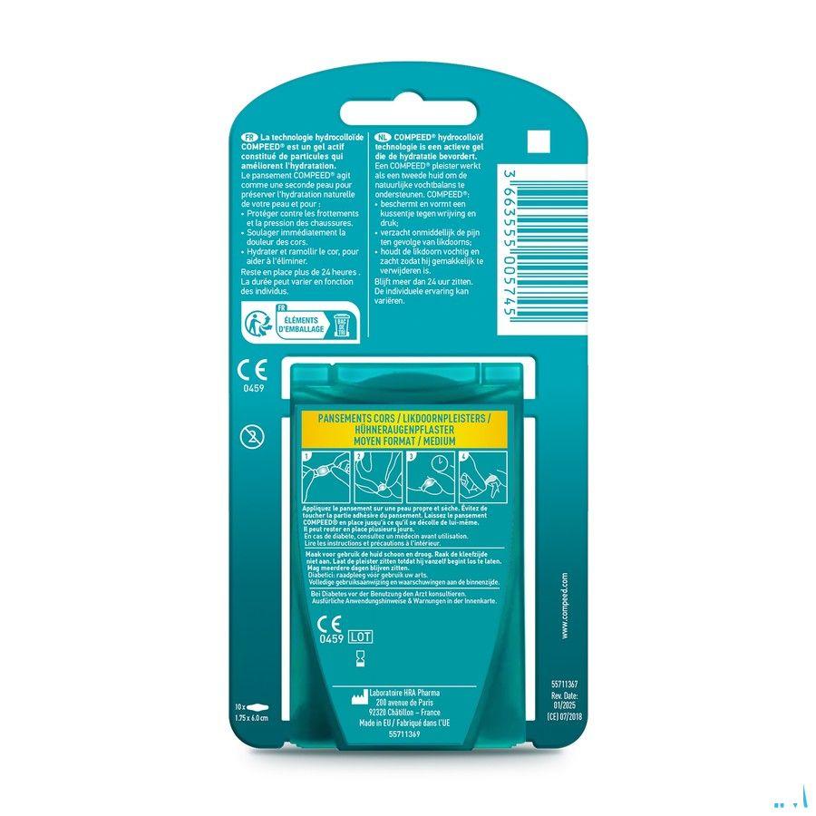 Compeed Pleister Likdoorn Medium 10
