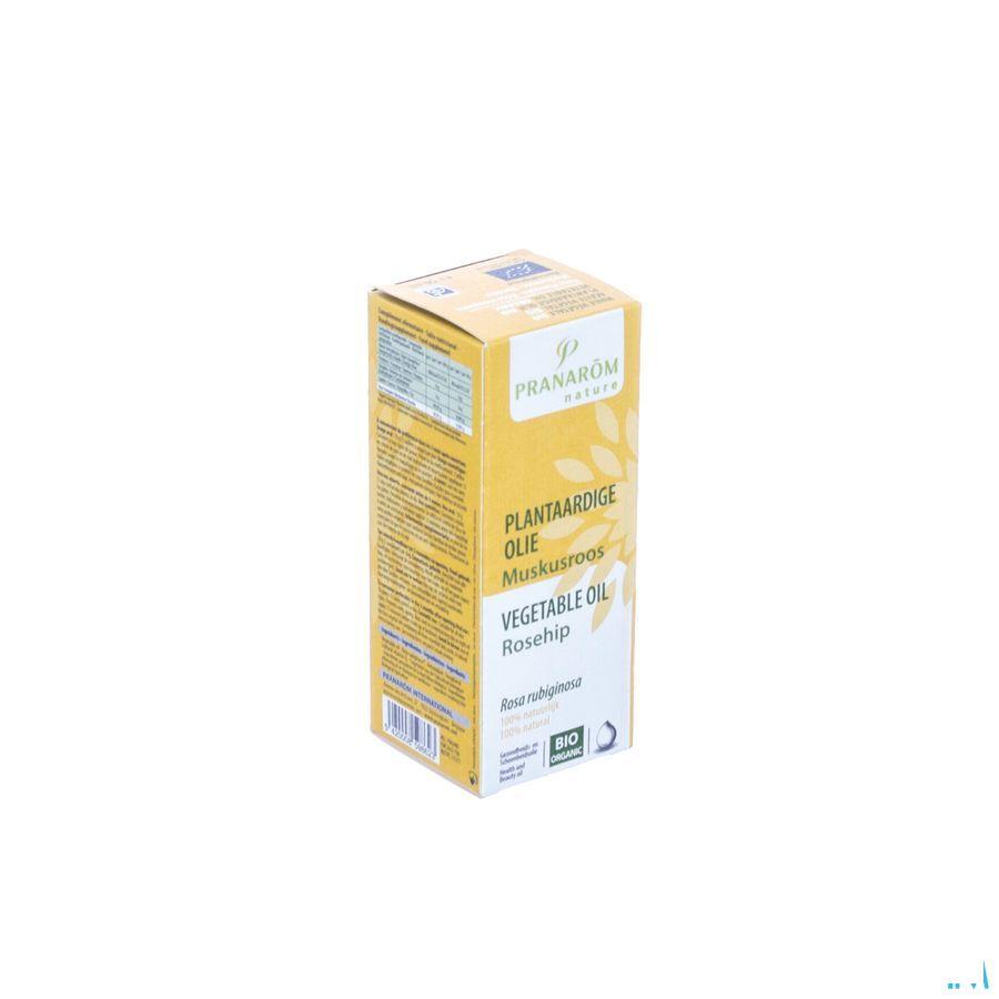 Wilde Rozen Bio Plantaardige Olie 50 ml  -  Pranarom