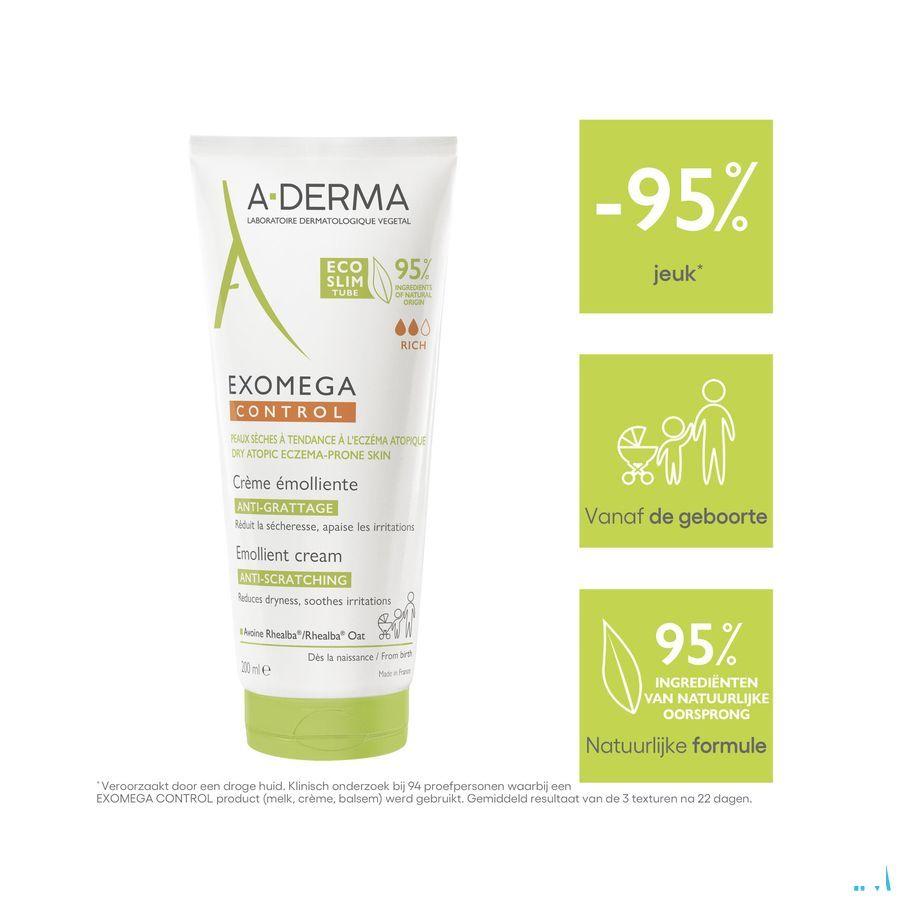 Aderma Exomega Control Emol. Creme 200 ml  -  Aderma