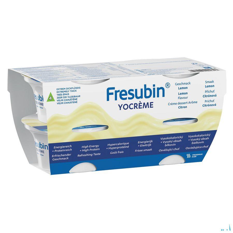 Fresubin Yocreme Citron 4x125 gr 7118701  -  Fresenius