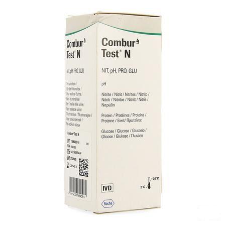 Combur 4 Test N Strips 50 11896822252  -  Roche Diagnostics