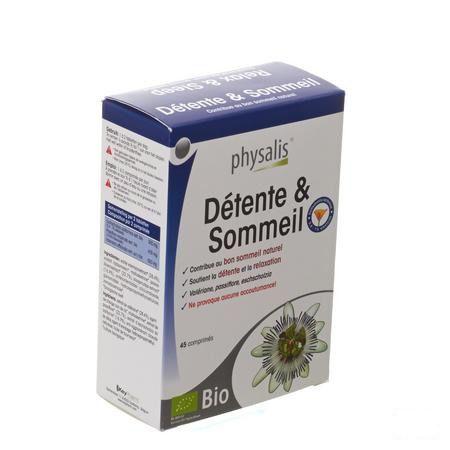 Physalis Relax & Sleep Bio Comprimes 45  -  Keypharm