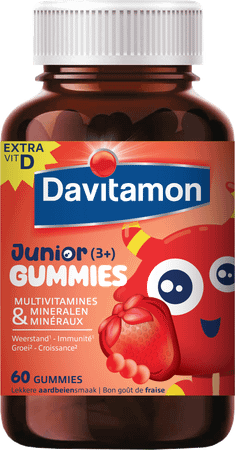 Davitamon Junior Gummies Aardbei 60