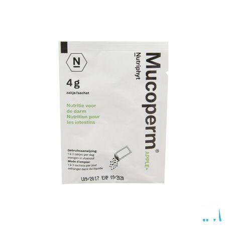 Mucoperm Apple + Poeder Zakje 60x 4g  -  Nutriphyt