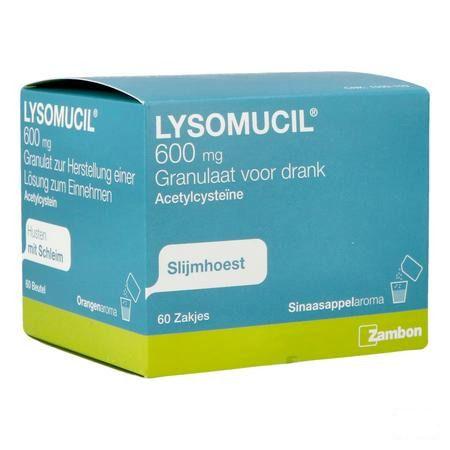 Lysomucil 600 Gran Sachets 60 X 600 mg