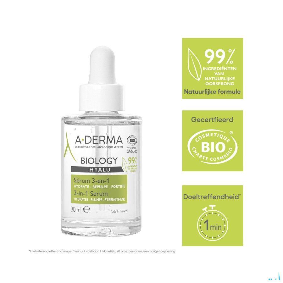 Aderma Biology Hyalu Serum 3-En-1 30 ml