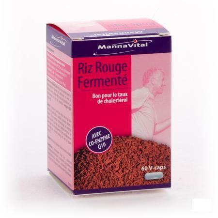 Mannavital Rode Rijst Gefermenteerd + co Enzyme Q10