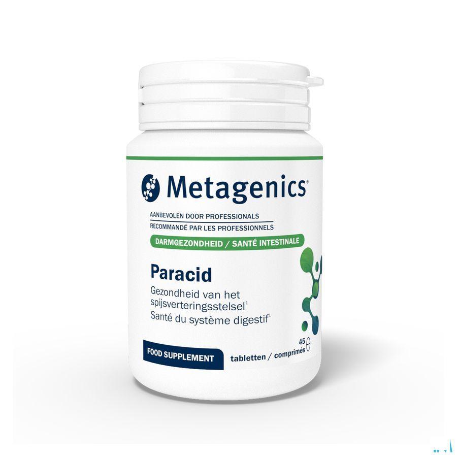 Paracid Caps 45 Nf Metagenics  -  Metagenics Belgium