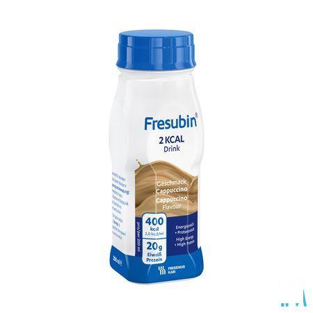 Fresubin 2kcal Drink Cappuccino Easybottle 4x200 ml  -  Fresenius