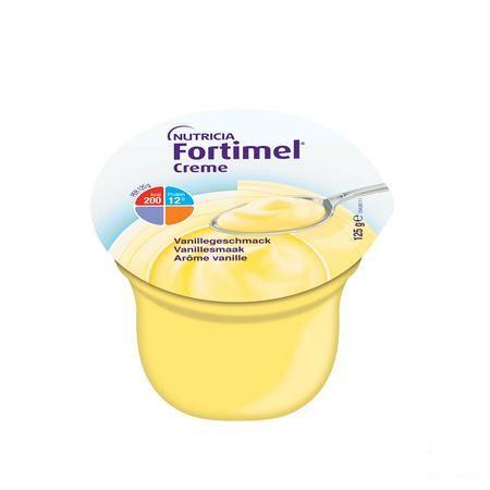 Fortimel Creme Vanille 4X125 g  -  Nutricia
