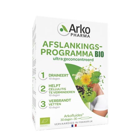 Arkofluide Afslank Programma Ampullen 30  -  Arkopharma
