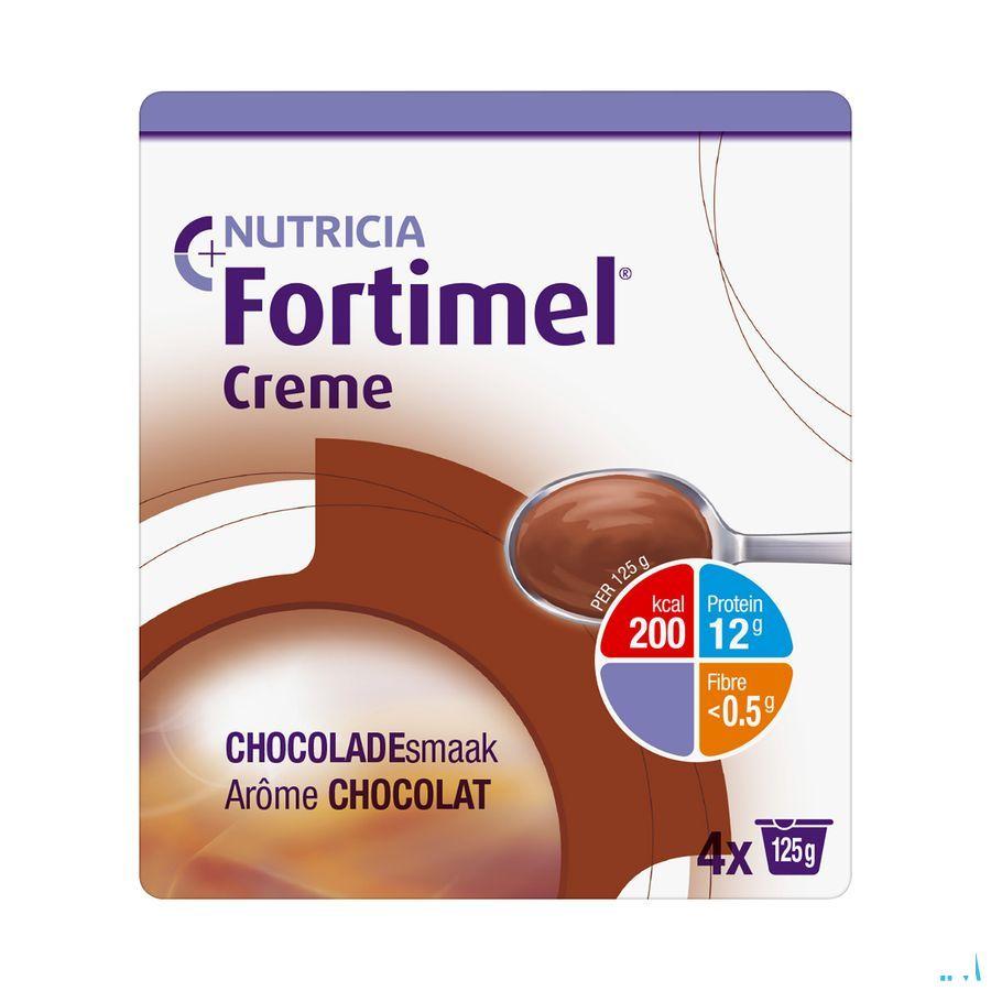 Fortimel Creme Chocolat 4x125 gr  -  Nutricia