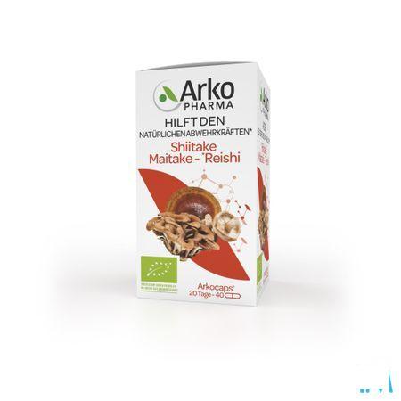 Arkogelules Shiitake Maitake Reishi Bio Caps 40