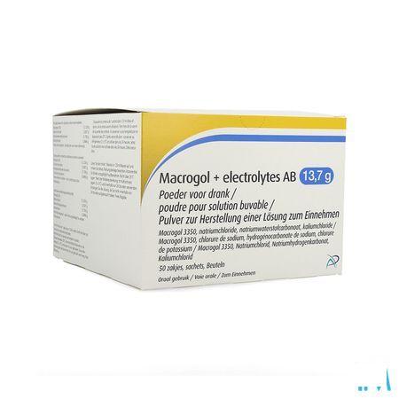 Macrogol+Electrolytes Ab 13,7G Pdr Opl Zakje 50