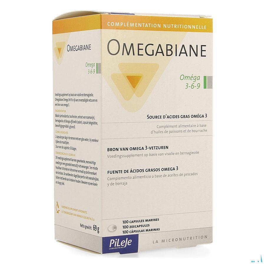 Omegabiane 3-6-9 100 Capsule  -  Pileje