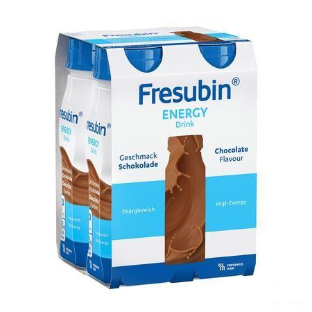 Fresubin Energy Drink Chocolat Flacon 4x200 ml  -  Fresenius