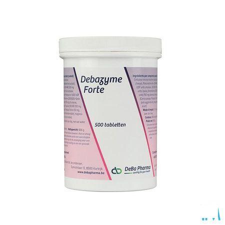 Deba-zyme Forte Tabletten 500  -  Deba Pharma