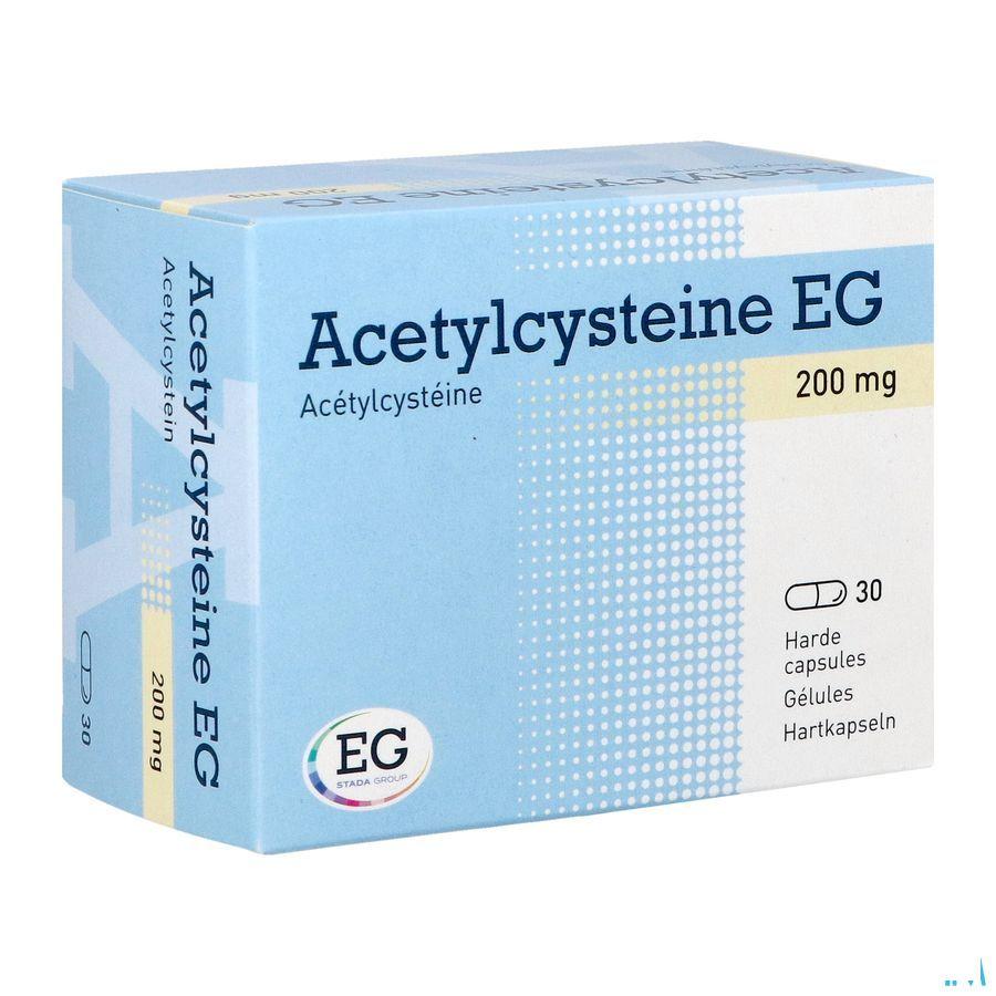 Acetylcysteine EG Capsule 30 X 200 mg  -  EG