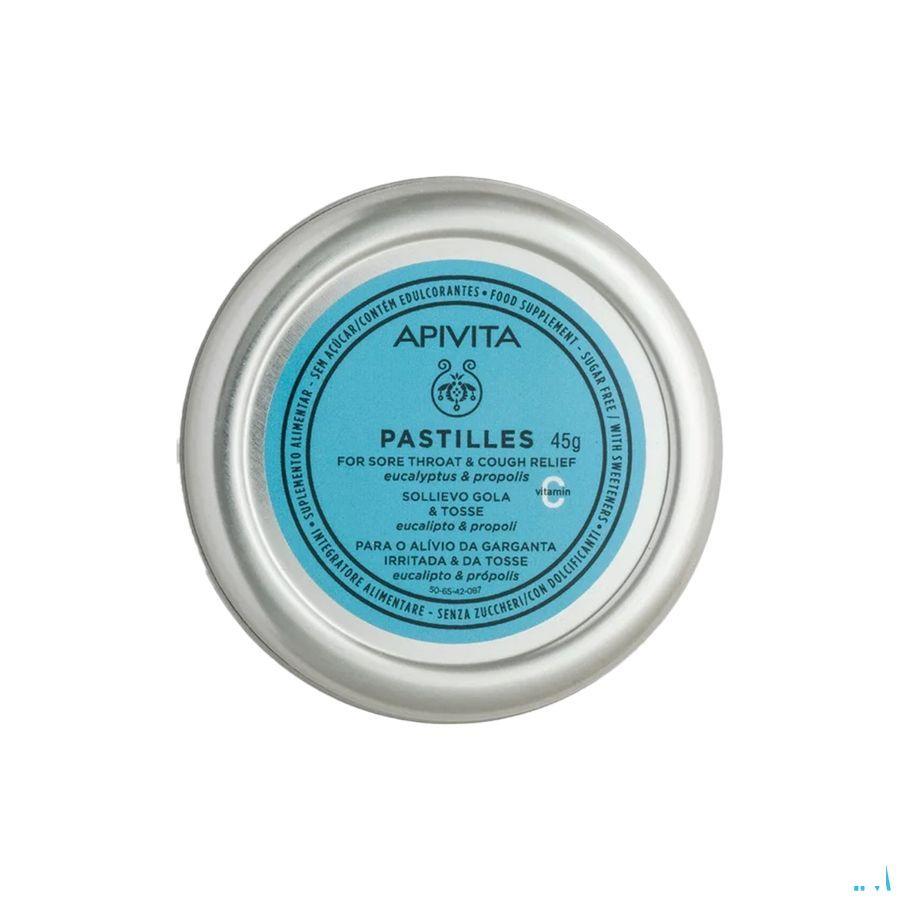 Apivita Pastilles Gorge&toux Eucalyp. Propolis 45 gr