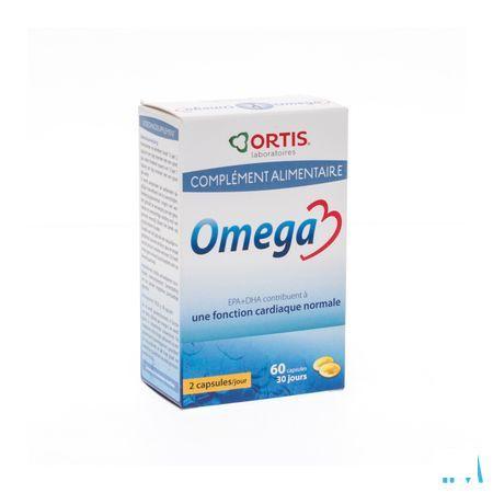 Ortis Omega 3 Blister Capsule 4x15  -  Ortis