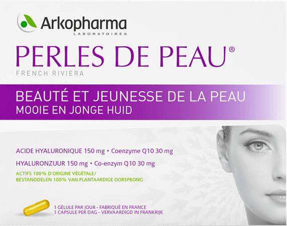 Perles De Peau Hyaluronauur + Coenzyme Q10 Capsule 30  -  Arkopharma