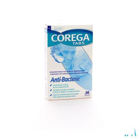 Corega Anti Bacterie Tabl 36