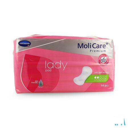Molicare Premium Lady Pad 2 Drops 26,5X11Cm 14  -  Hartmann