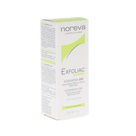 Exfoliac Acnomega 200 Creme Tube 30 ml  -  Noreva Led