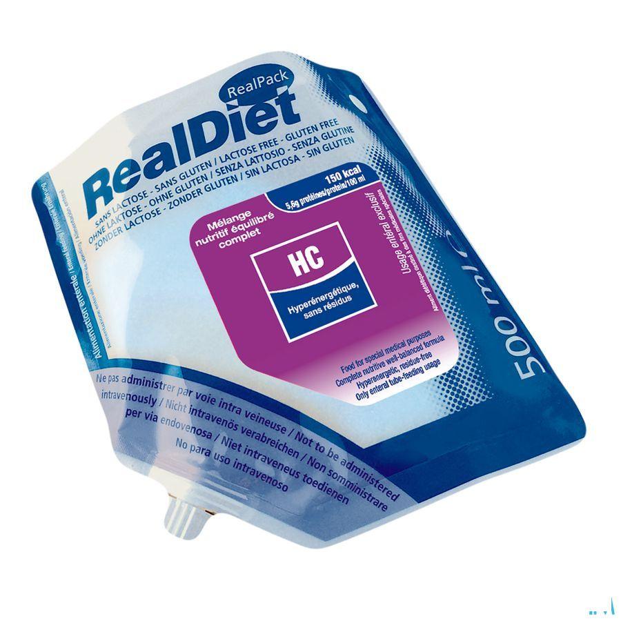 Realdiet Hc Pack 500 ml  -  Bs Nutrition