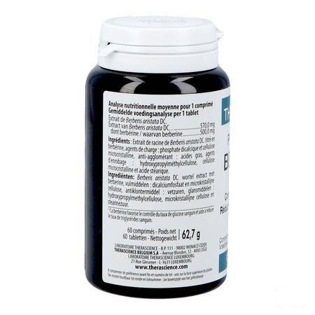 Berberine Comp 60 Physiomance PHY312B  -  Therascience