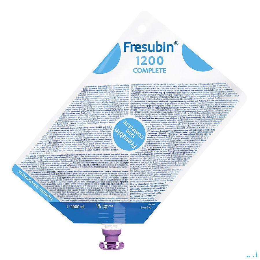 Fresubin 1200 Complete 1000 ml  -  Fresenius
