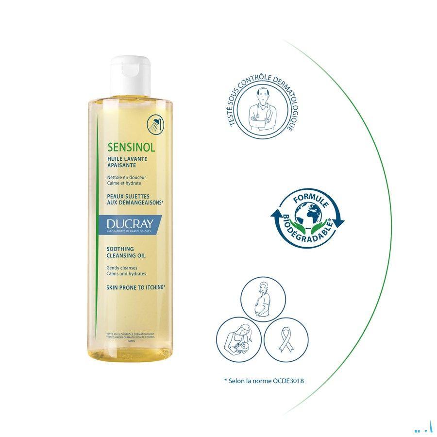 Ducray Sensinol Reinigingsolie Kalmerend 400 ml