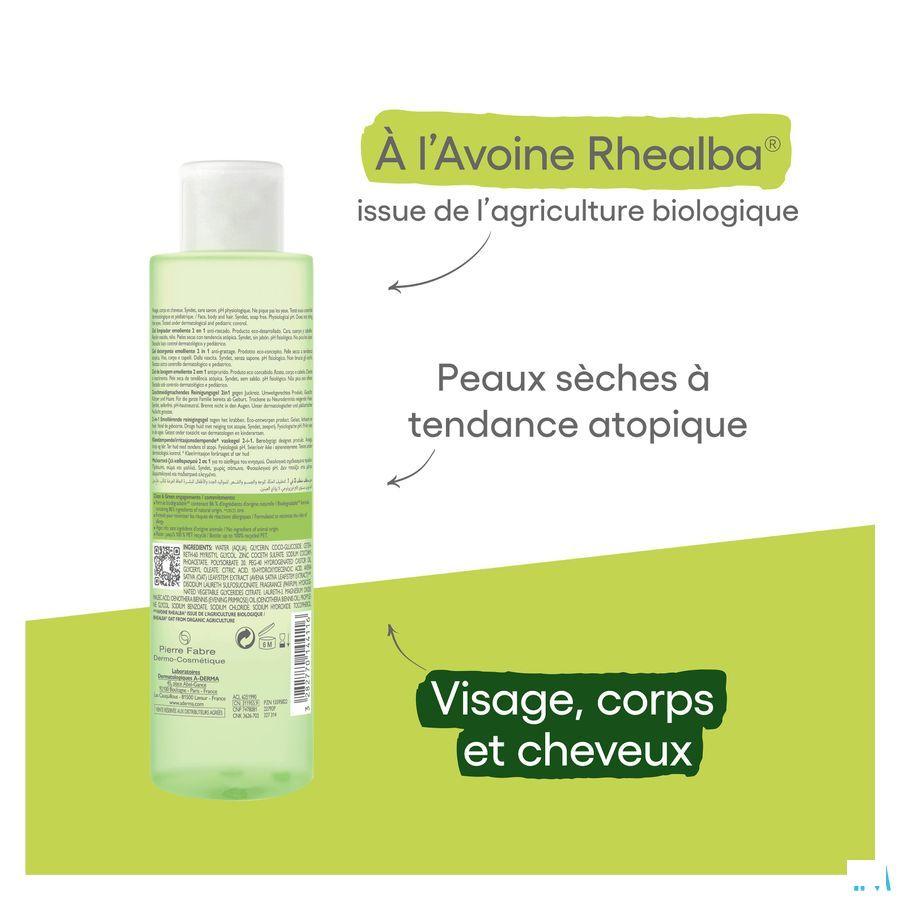 Aderma Exomega Control Reinigingsgel 2in1 200 ml  -  Aderma