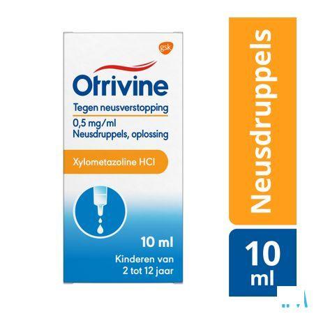 Otrivine Hydrat 0,5/1000 Gouttes 10 ml