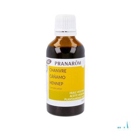 Hennep Plantaardige Olie Flacon 50 ml  -  Pranarom