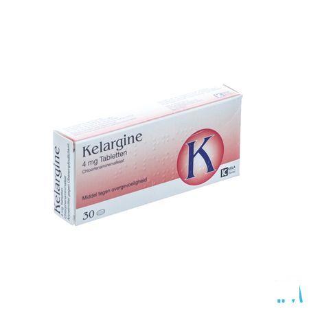 Kelargine Tabs 30 X 4 mg