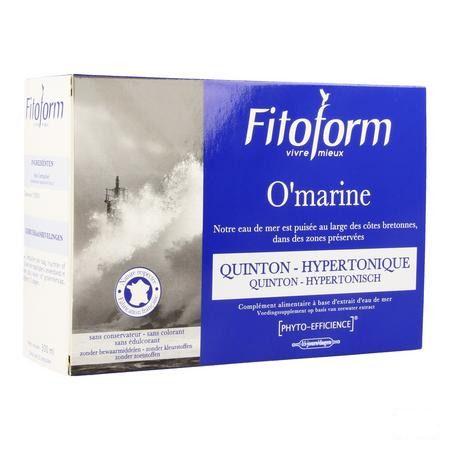 O Marine Drinkbare Ampullen 30x10 ml Fitoform  -  Bioholistic Diffusion