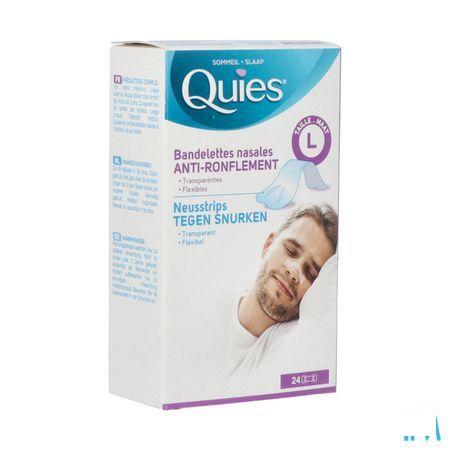 Quies A/Ronflement Bandelette Nasale L 24
