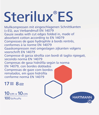 Sterilux Es5 Compresse Sterile 8Pl 10,0X10,0Cm 12 4011259  -  Hartmann